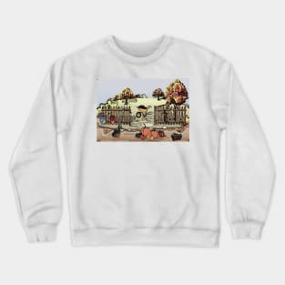 Autumn Harvest Painting Crewneck Sweatshirt